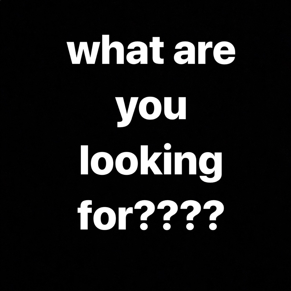 looking for something specific??